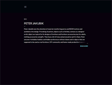 Tablet Screenshot of peter-jakubik.com